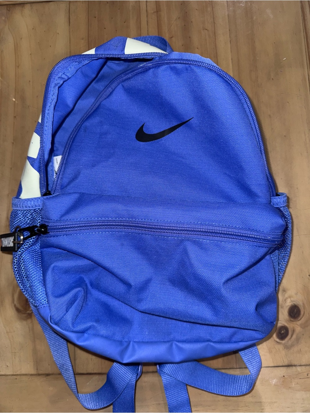 Nike royal purple Backpack with Black Swoosh